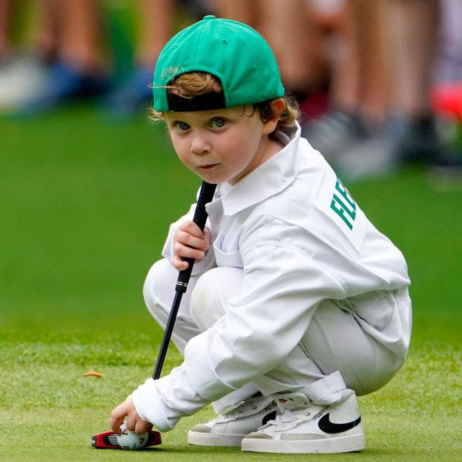Kids Custom Masters Caddie Uniform – Personalized with Name, Number & Logo