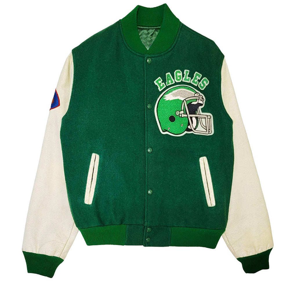 Philadelphia Eagles 80&#039;s Varsity Jacket