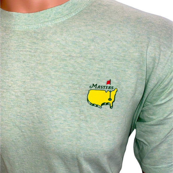 2023 Masters Mint Green Heather Circle Logo T-Shirt