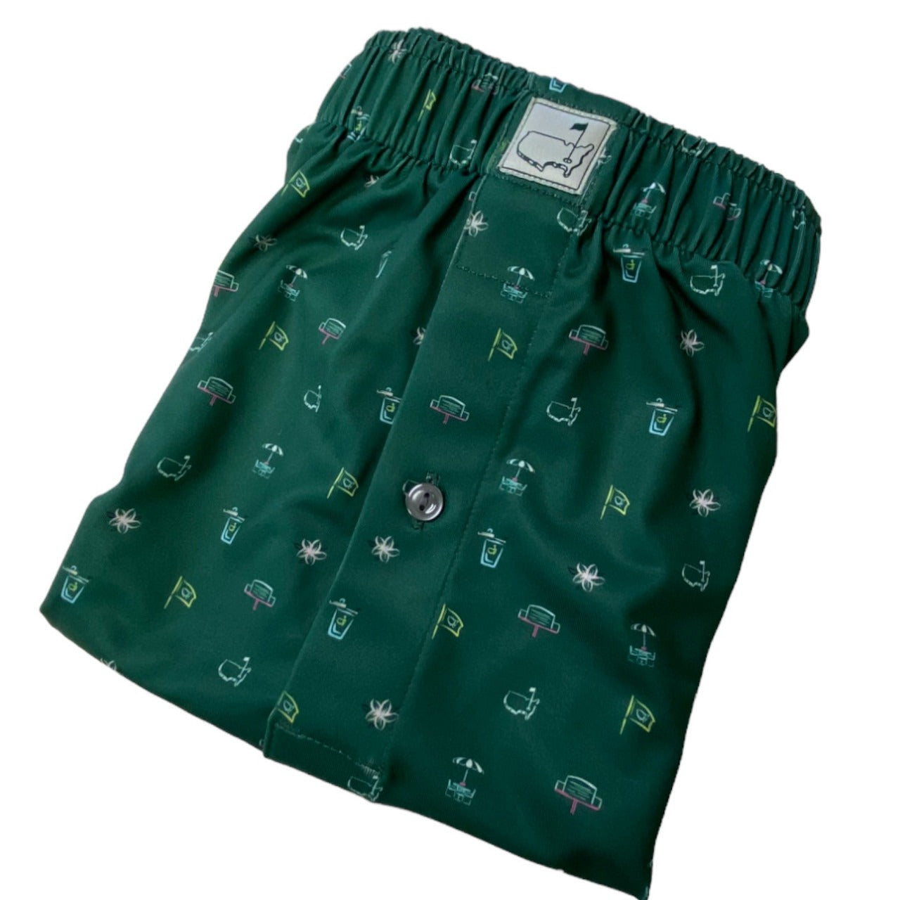 Masters Peter Millar Green Augusta Icon Boxers _ Apparel Masters Performance Polos _ Masters Peter Millar _ Masters Tech Golf Shirts
