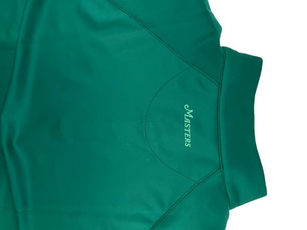 Masters Performance Tech Green 1/4 Zip Pullover with Light Green Woman