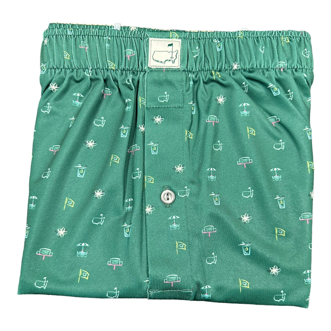 Masters Peter Millar Green Augusta Icon Boxers _ Apparel Masters Performance Polos _ Masters Peter Millar _ Masters Tech Golf Shirts