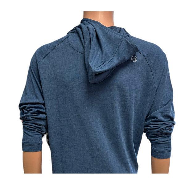 Masters Tech Navy Blue Lightweight Performance Hoodie – Master Golf