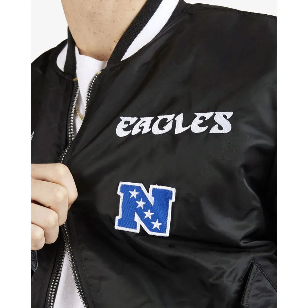 Philadelphia Eagles Kevin Hart Black Bomber Jacket