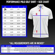 Masters Peter Millar Rosebud and White Striped Performance Tech Polo