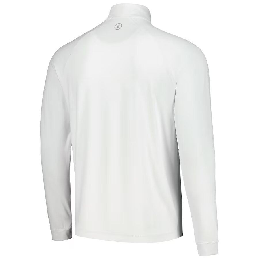 Men's johnnie-O White THE PLAYERS Freeborne Performance Raglan Quarter-Zip Top