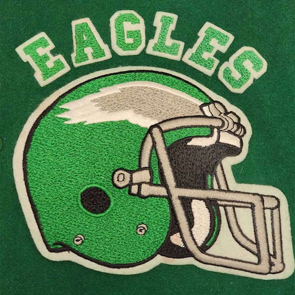 Philadelphia Eagles 80&#039;s Varsity Jacket