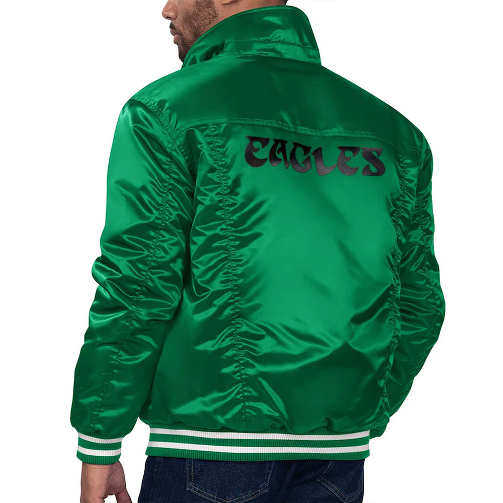 Philadelphia Eagles Silver Tab Trucker Jacket