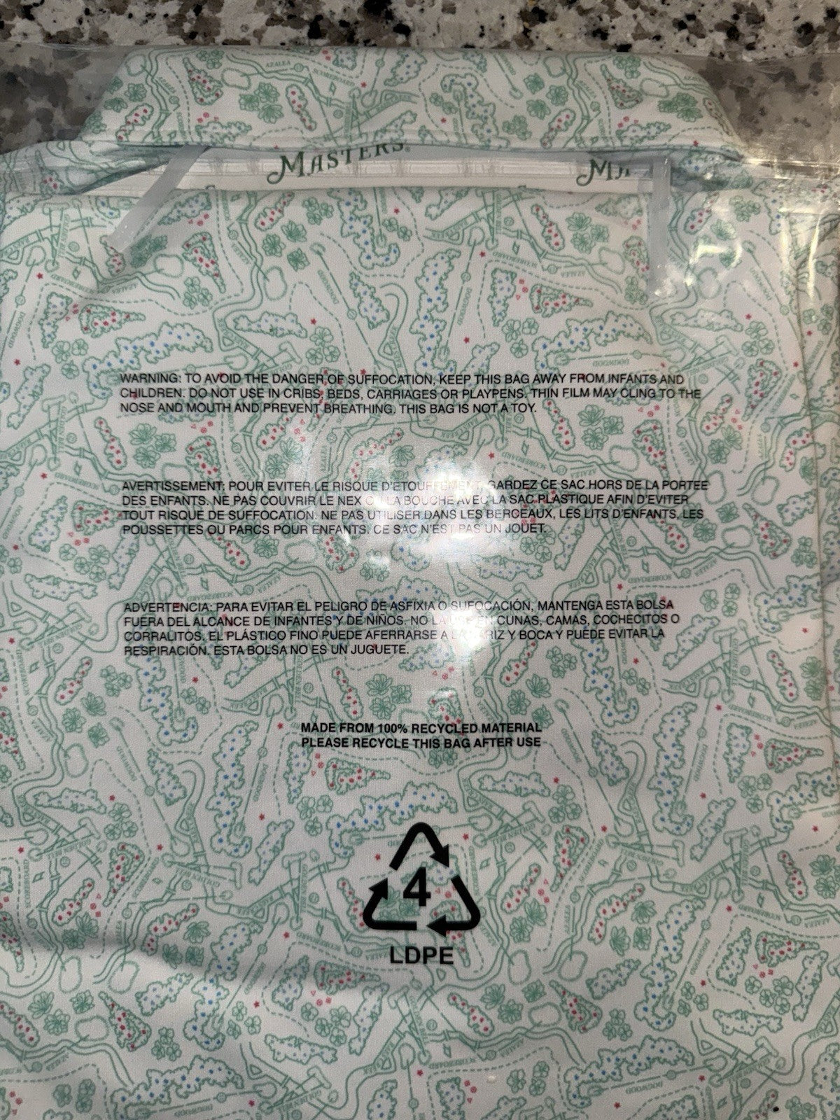 Angc Course Layout NEW 2025 Masters Peter Millar Polo – Official ANGC Golf Shirt with Cou ...